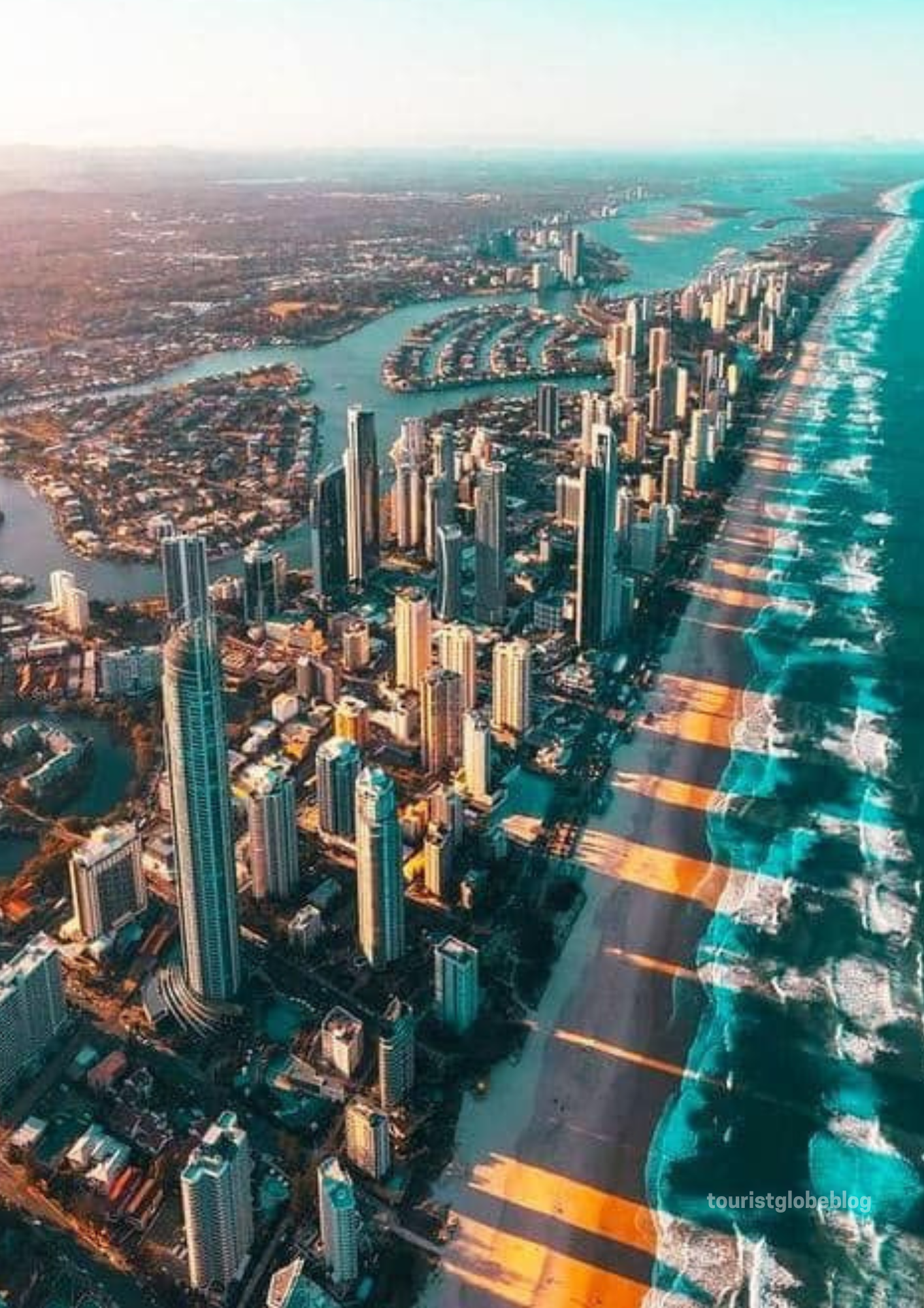 Gold Coast Queensland Meeting Point of Surf and Skyline