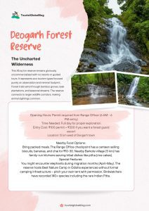 Which eco-tourism places in Deogarh are least commercialized